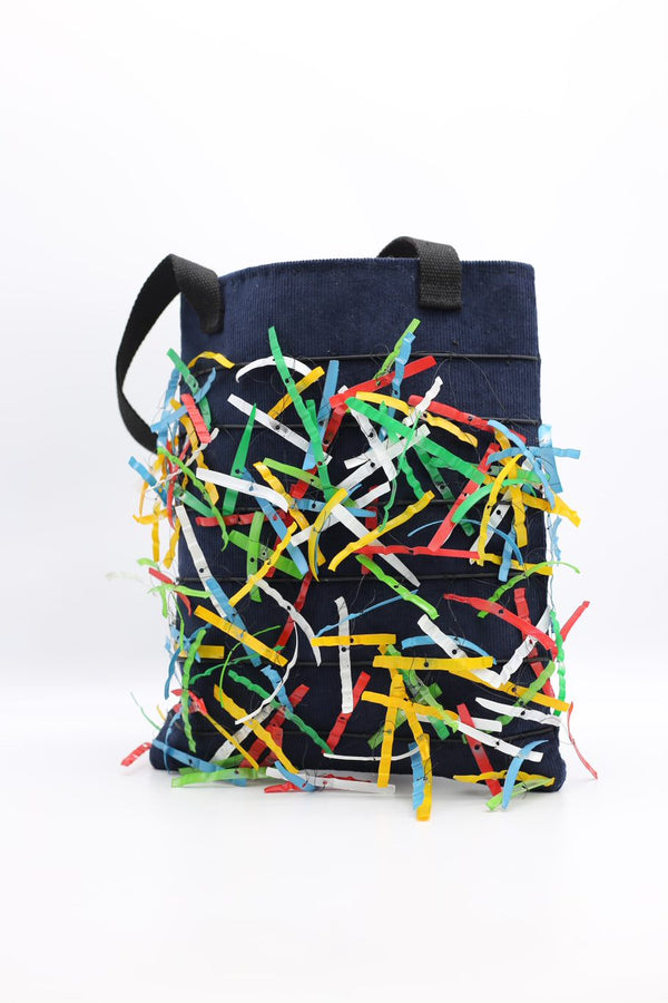 Handmade Tote - Summer multicolour Willow Tree - Jianhui London