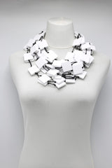5 Strand 3x3 Squares Necklace - Jianhui London