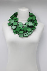 5 Strand 3x3 Squares Necklace - Jianhui London